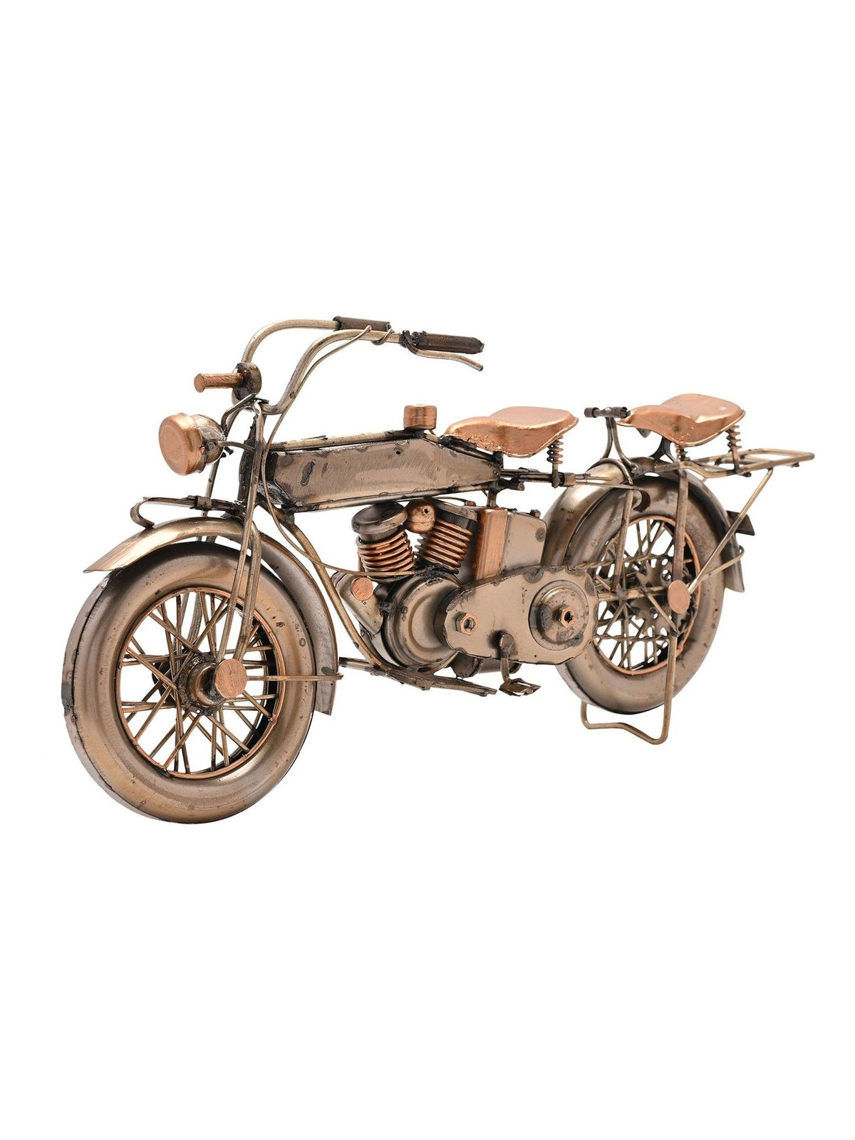 Harvey Makin motorcycle ornament 15cm - British product