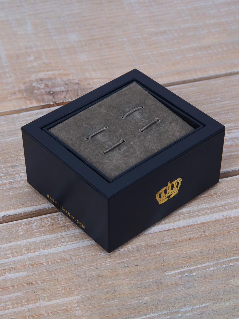Widdop silver golf club cufflinks, imported from the UK