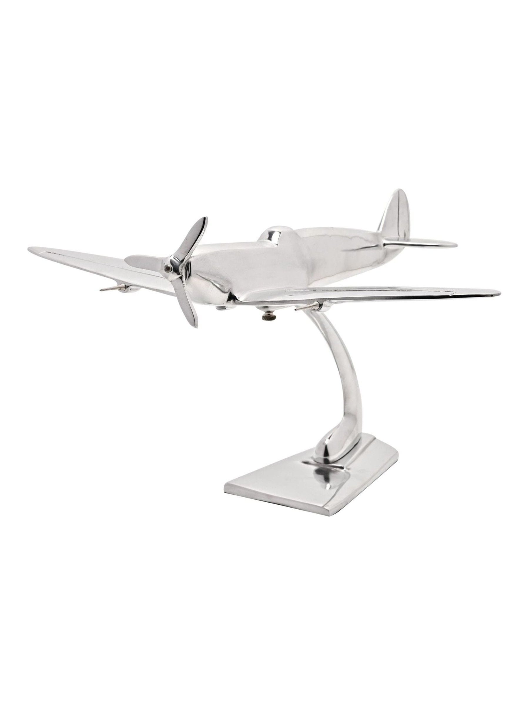 Widdop Silver Military Heritage model Spitfire 14 inch, UK version