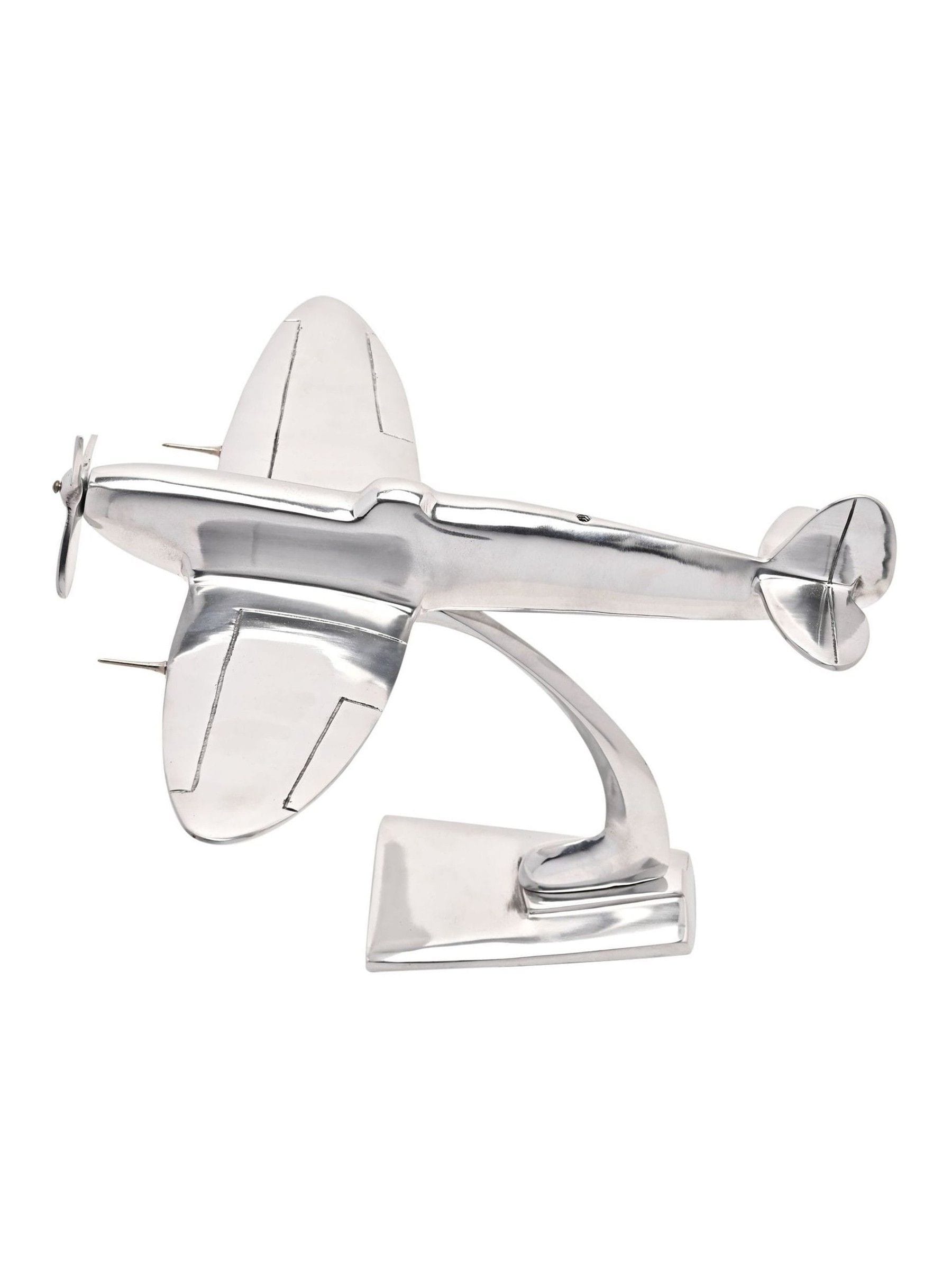 Widdop Silver Military Heritage model Spitfire 14 inch, UK version