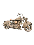 Widdop Silver Harvey Makin motorbike ornament, UK version