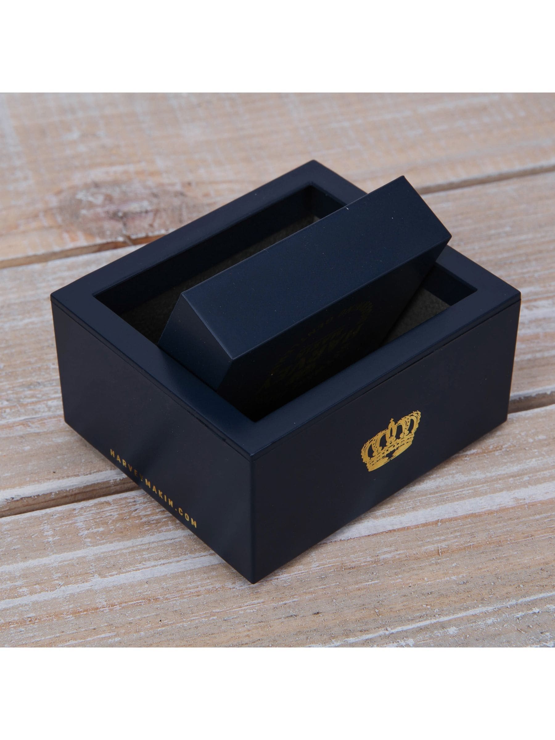 Harvey Makin Widdop Grey calendar cufflinks (British brand)