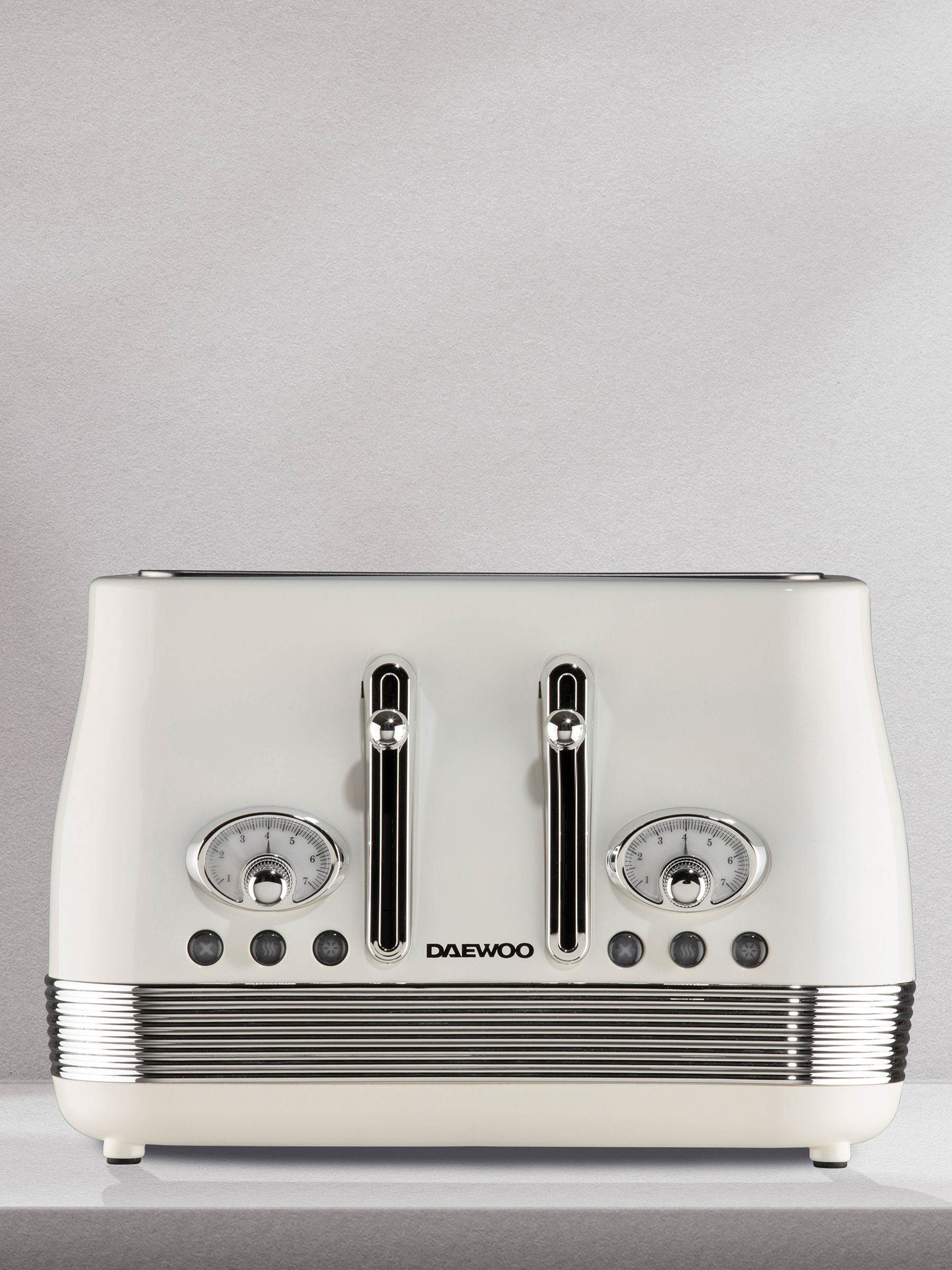 Daewoo Denver buttermilk 4 slice toaster - British product