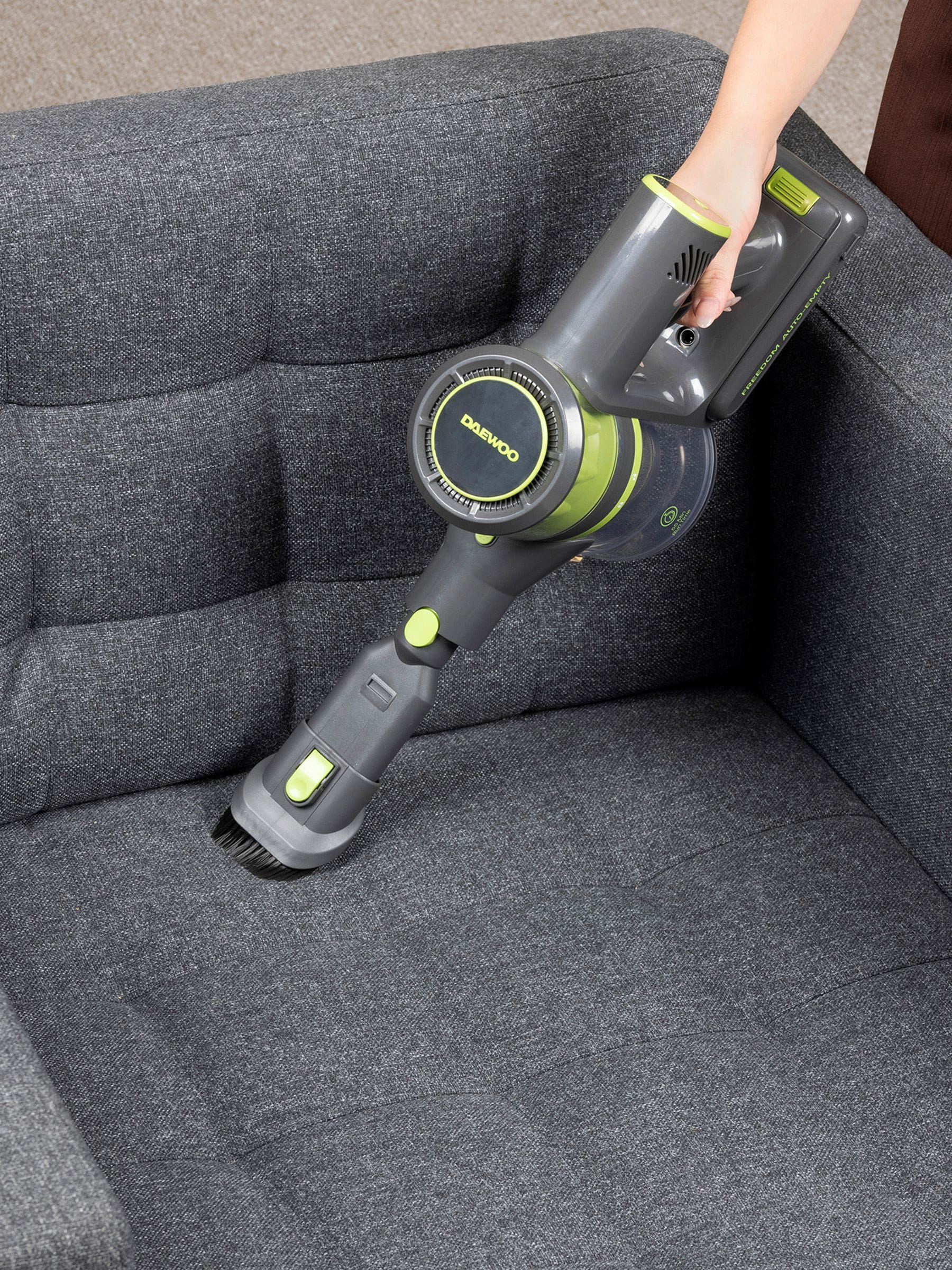 Daewoo grey cyclone cordless vacuum autoclean - British product