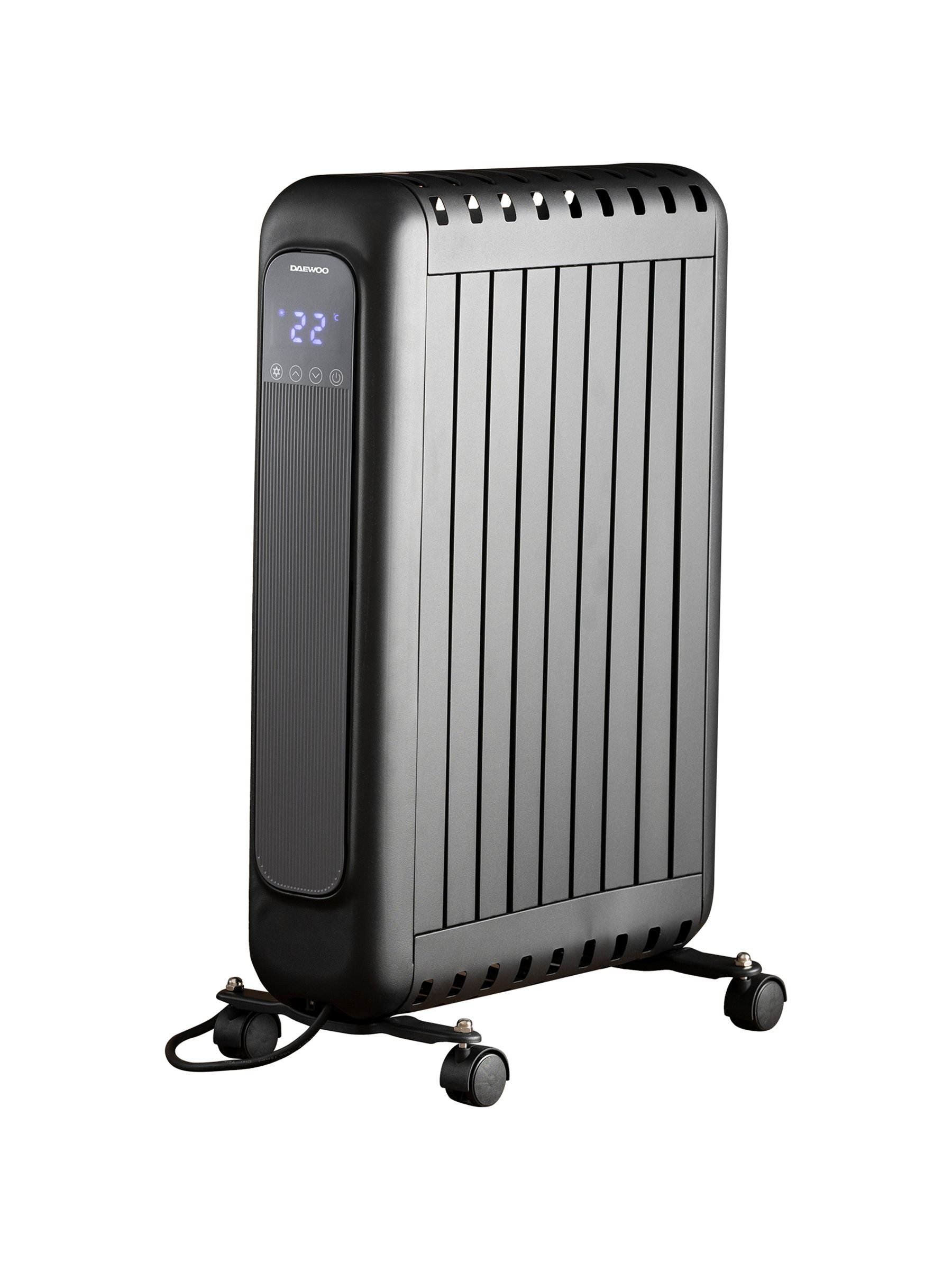 Daewoo Black Oil Free Radiator 2000W (British brand)