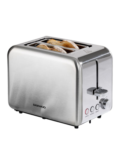 Suite Daewoo Stainless Steel 2 Slice Toaster- Acheter en ligne sur McGrocer