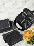 Daewoo 3-in-1 sandwich maker panini press (British brand)