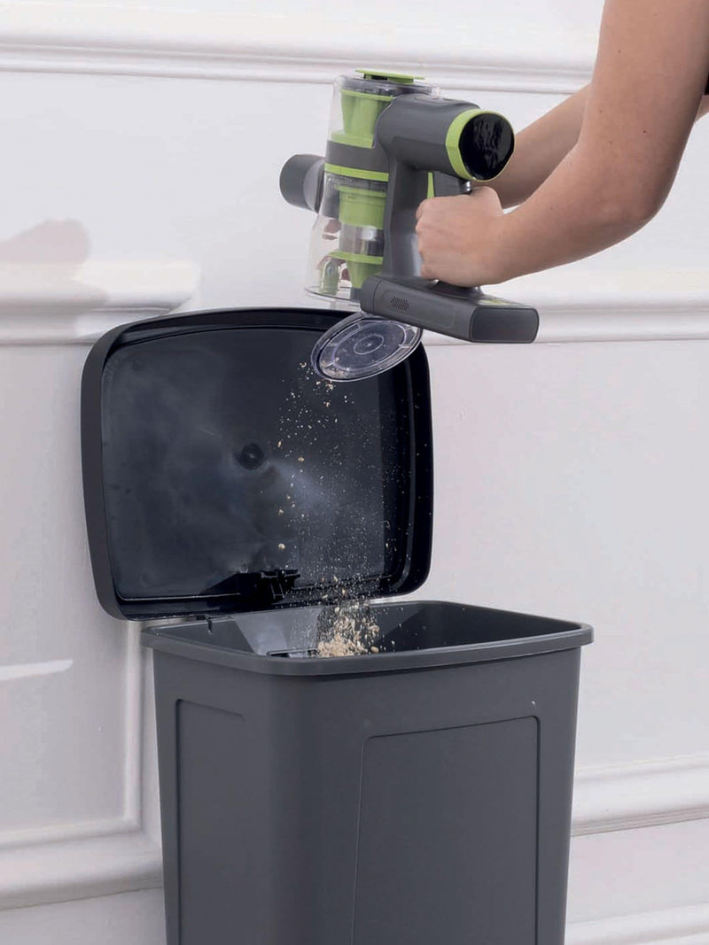 Daewoo Grey Cyclone Freedom Digipro cordless vacuum, UK version