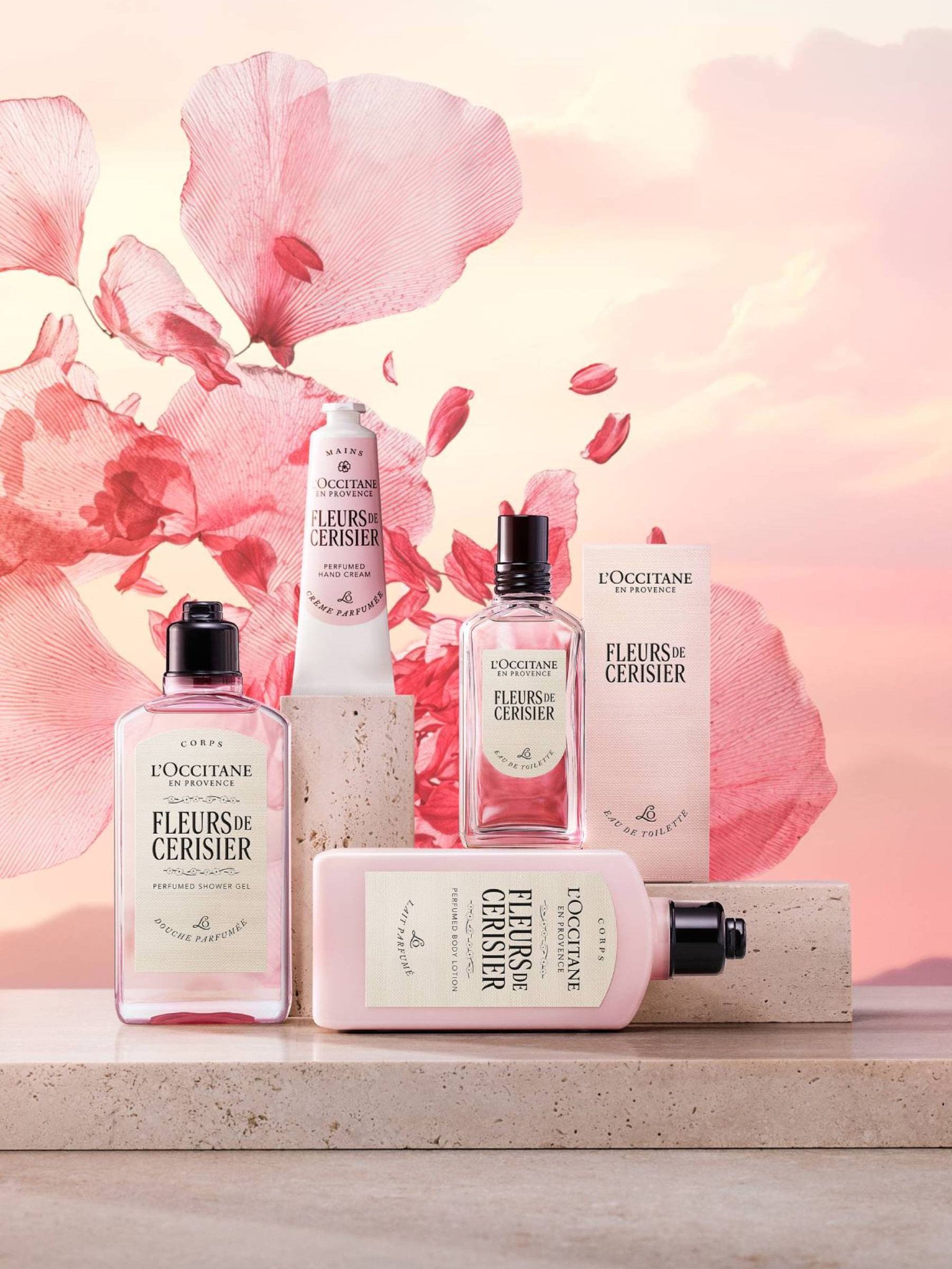L'Occitane Cherry Blossom Shower Gel 250ml, UK version