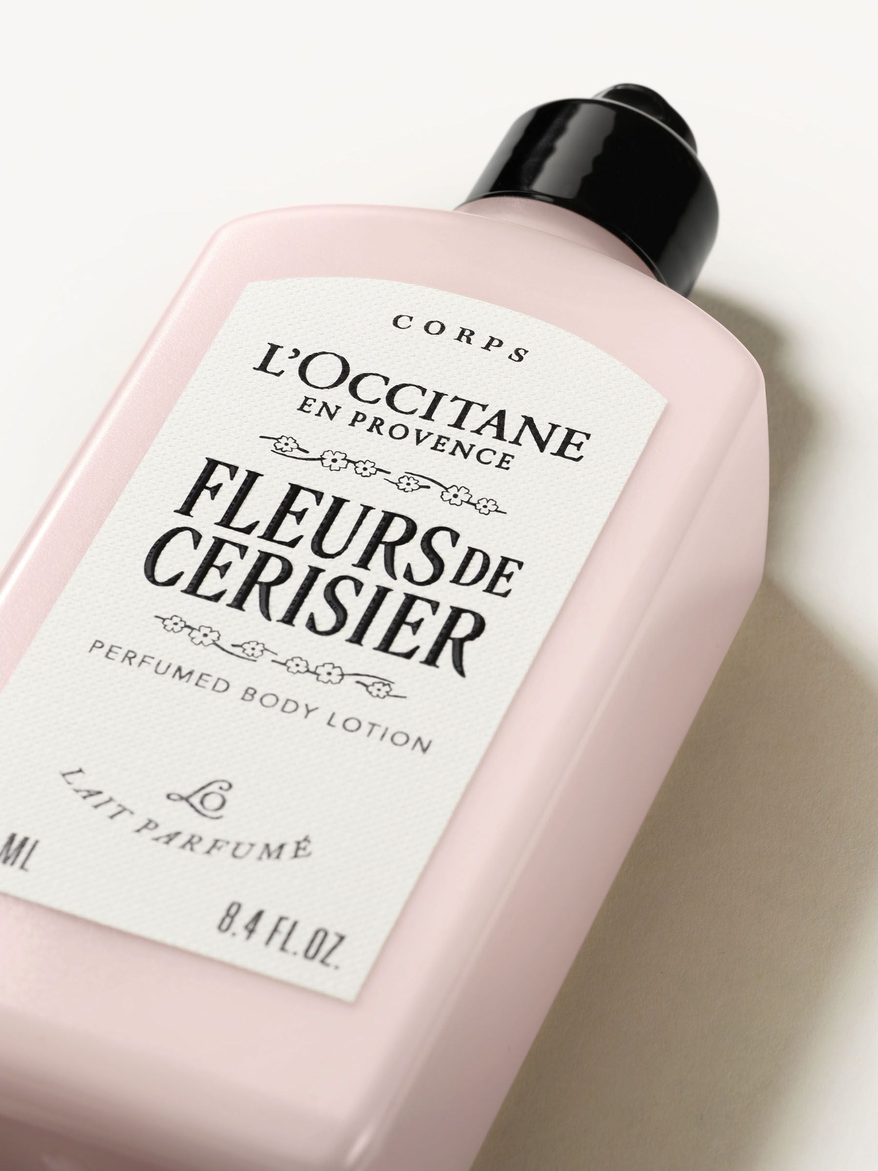 L'Occitane Fleurs de Cerisier body lotion 250ml (British brand)