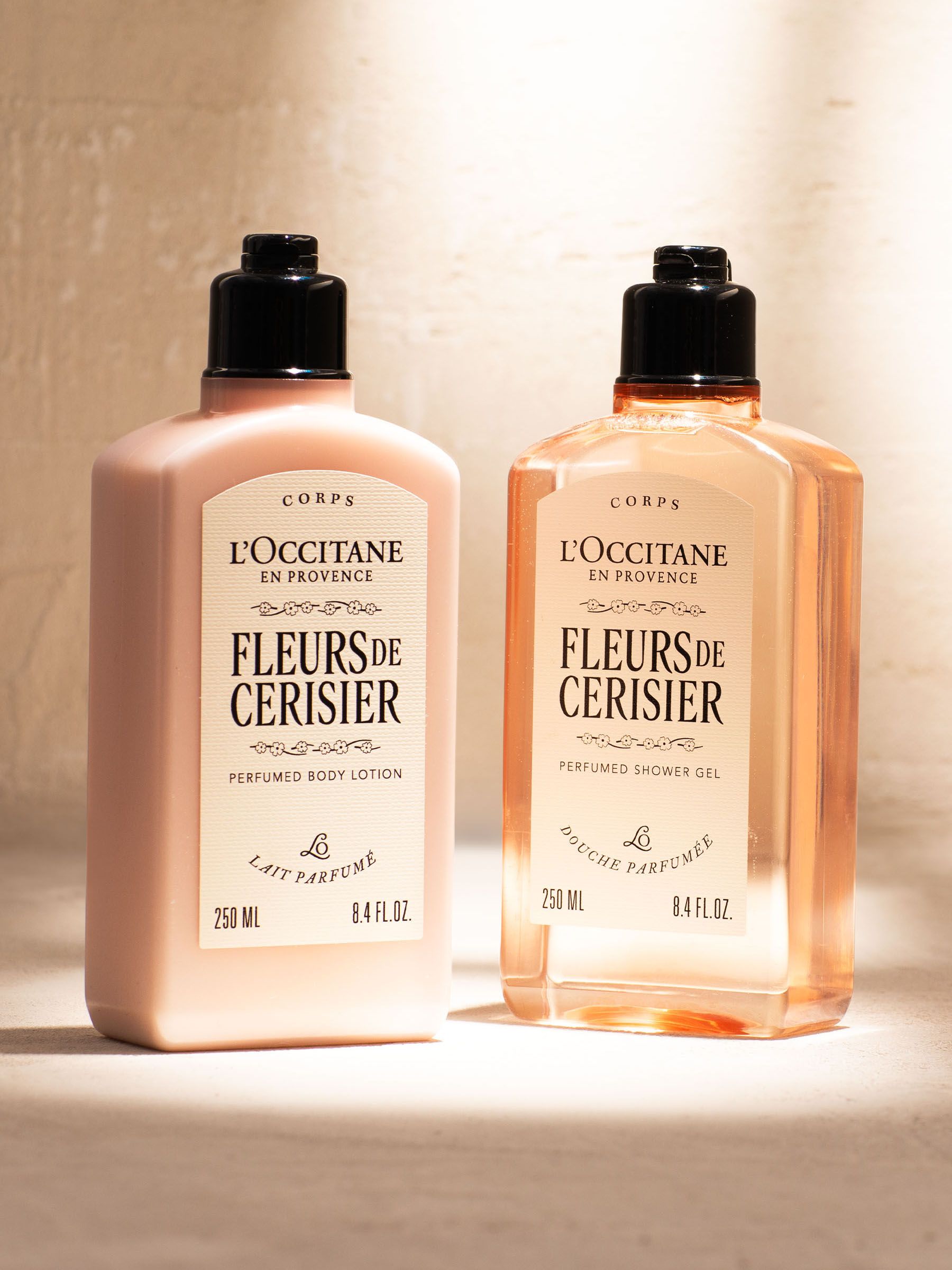 L'Occitane Fleurs de Cerisier body lotion 250ml (British brand)