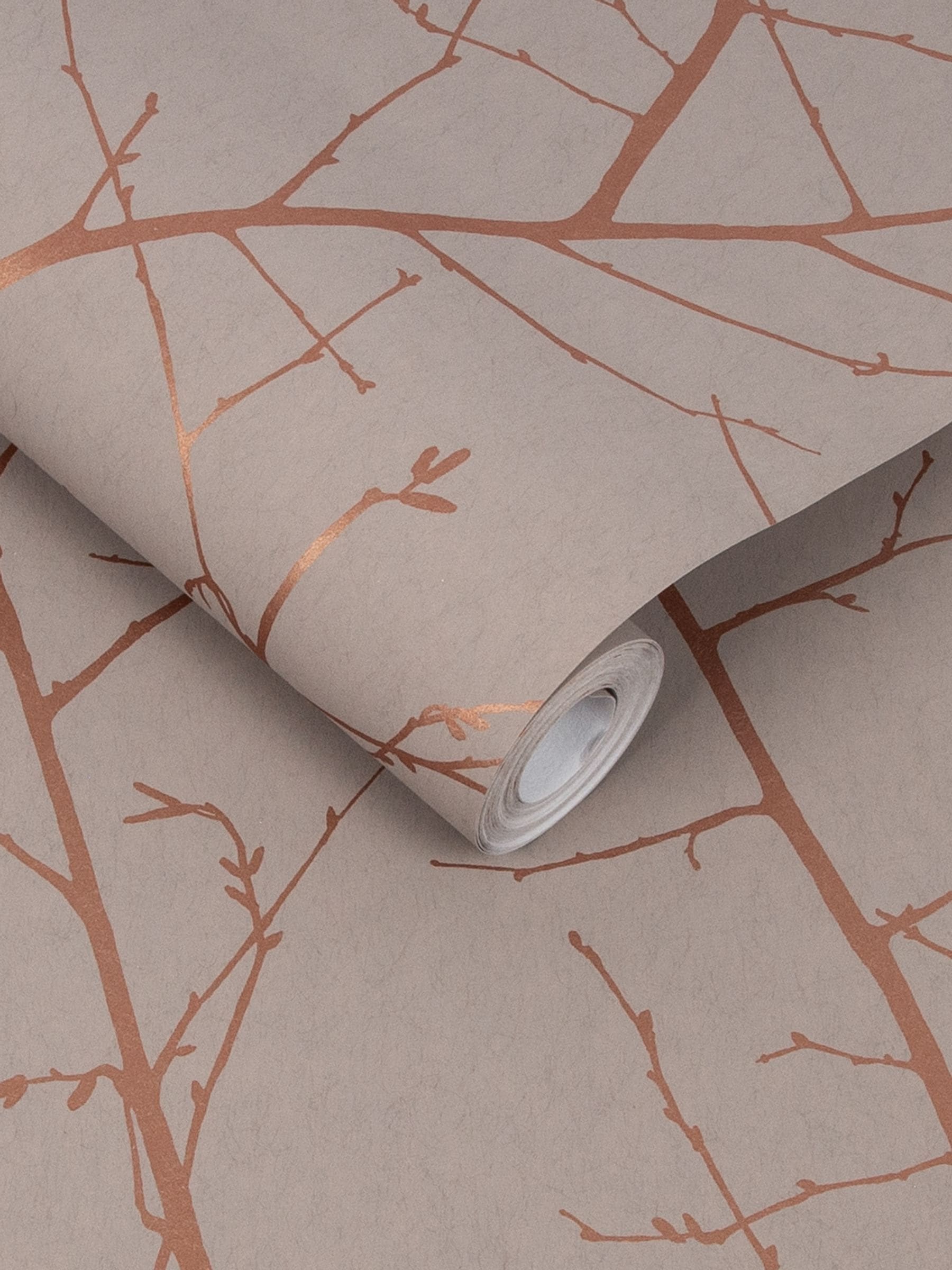 Graham & Brown Natural Boreas wallpaper 10m, imported from the UK