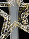 Charles Bentley white 50cm Christmas star (British brand)