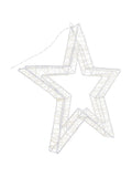 Charles Bentley white 50cm Christmas star (British brand)