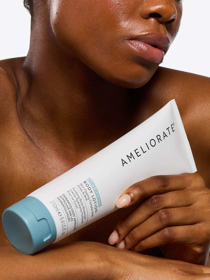 AMELIORATE Clarifying Body Lotion 300ml, imported from the UK