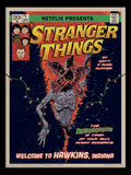 Pyramid International Stranger Things 2 framed print 45x35cm, imported from the UK
