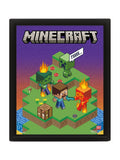 Pyramid International Minecraft lenticular poster 29cm, imported from the UK