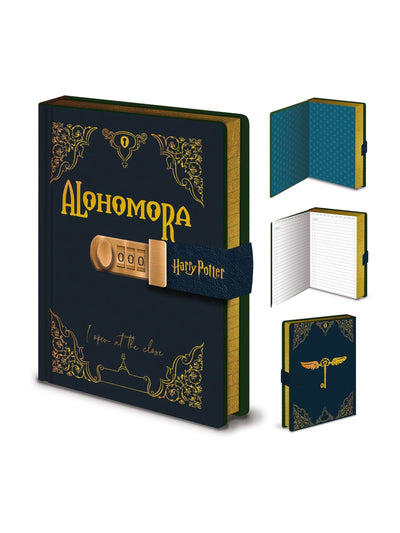 Next Pyramid International Harry Potter Alohomora A5 Lockable Undated Diary- Buy online at McGrocer