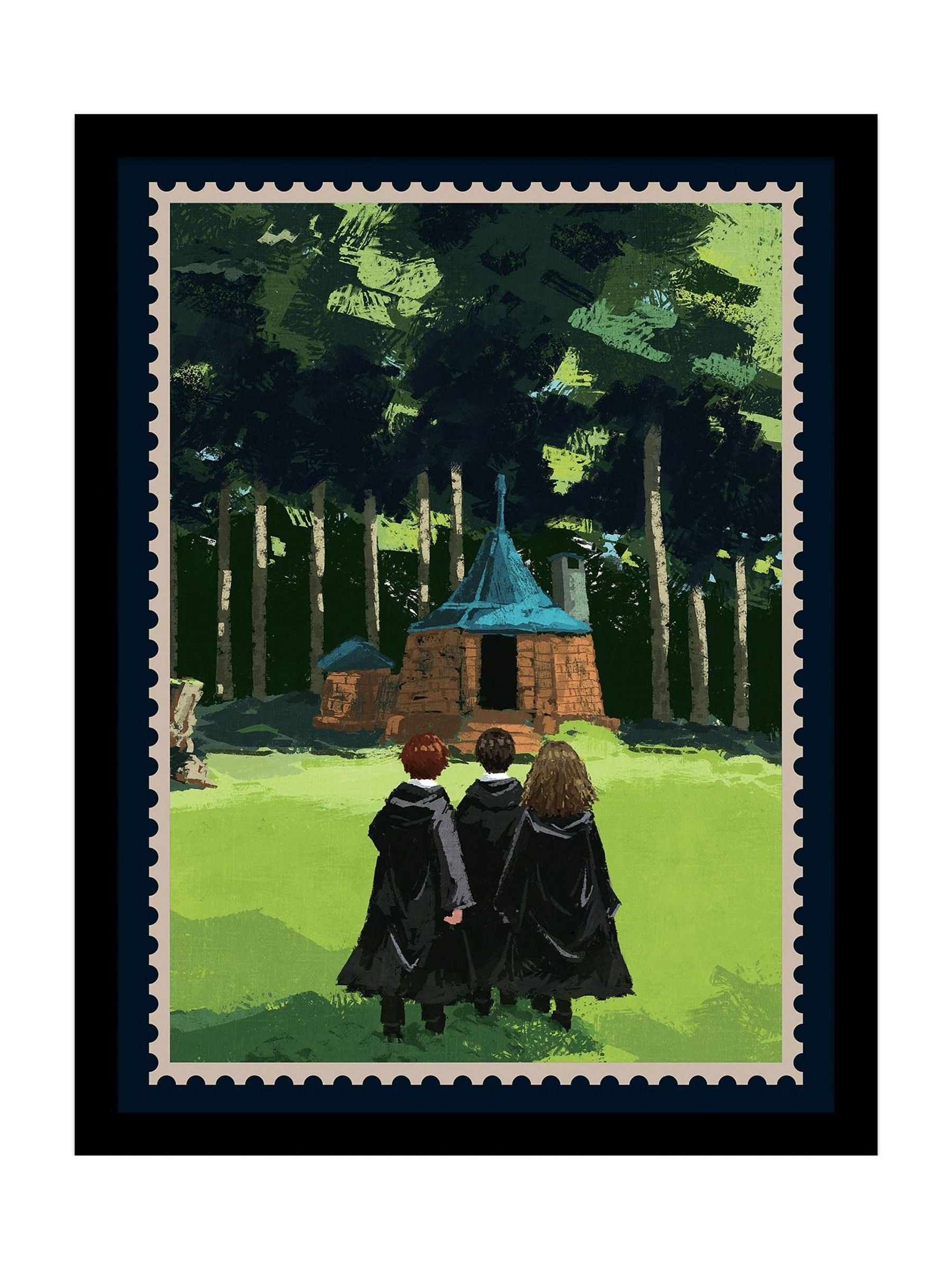 Pyramid International Hagrid's Hut framed print 45x35cm (British brand)