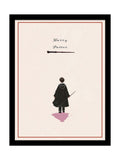 Pyramid International pink Harry Potter framed collector print - British product