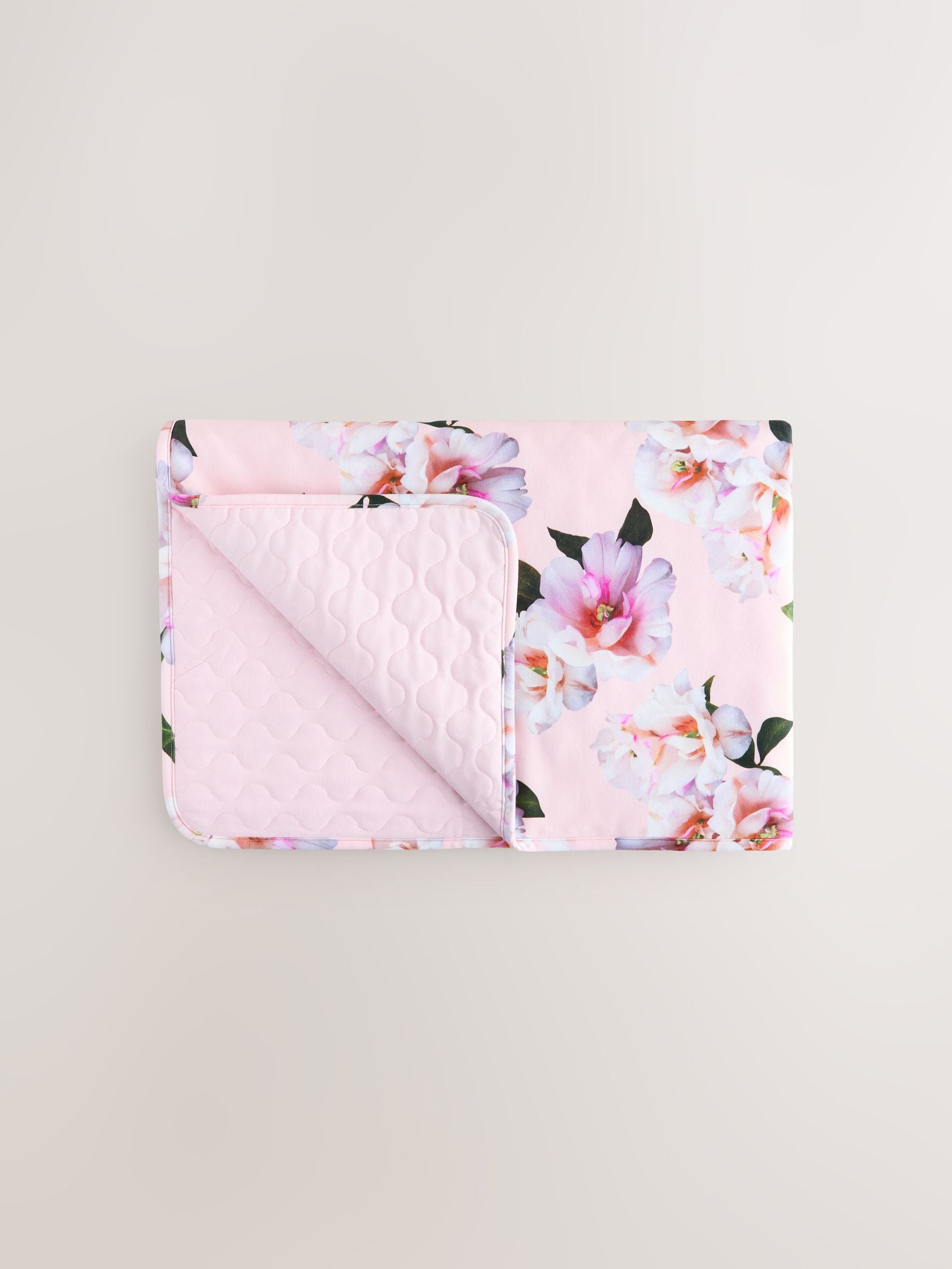 Baker by Ted Baker floral baby blanket pink - British product