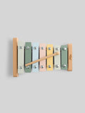 JoJo Maman Bébé pastel xylophone toy with wooden mallet (British brand)