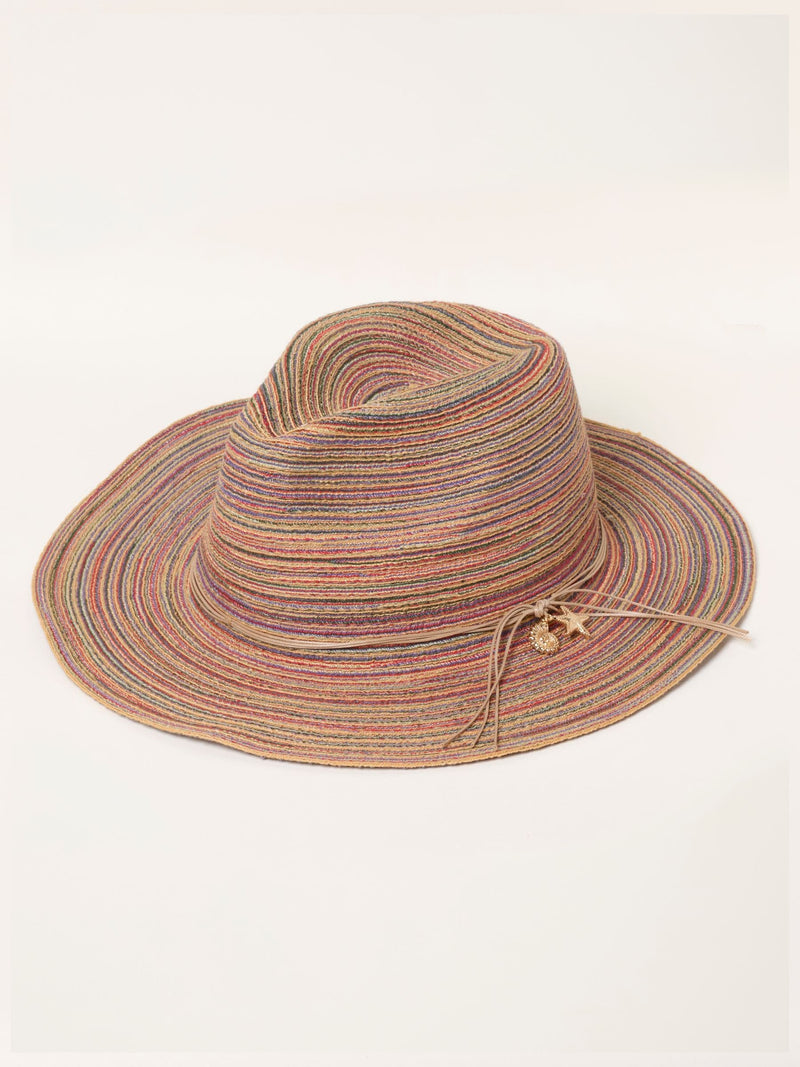 FatFace fedora hat with starfish trim, imported from the UK