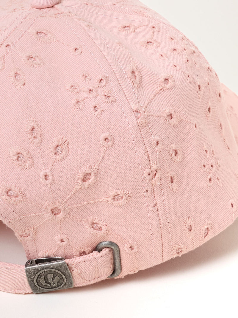 FatFace pink broderie cap (British brand)
