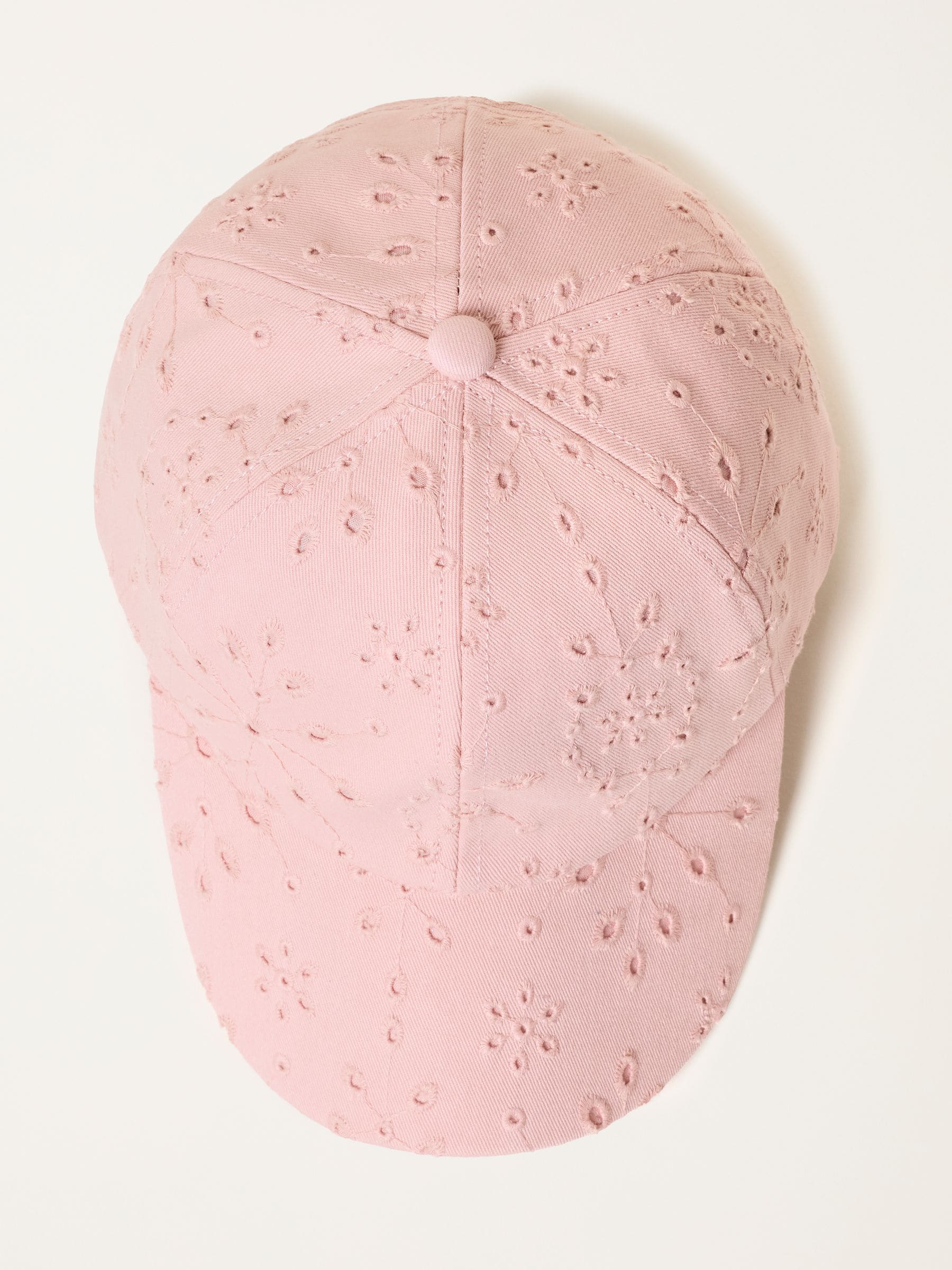 FatFace pink broderie cap (British brand)
