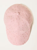 FatFace pink broderie cap (British brand)