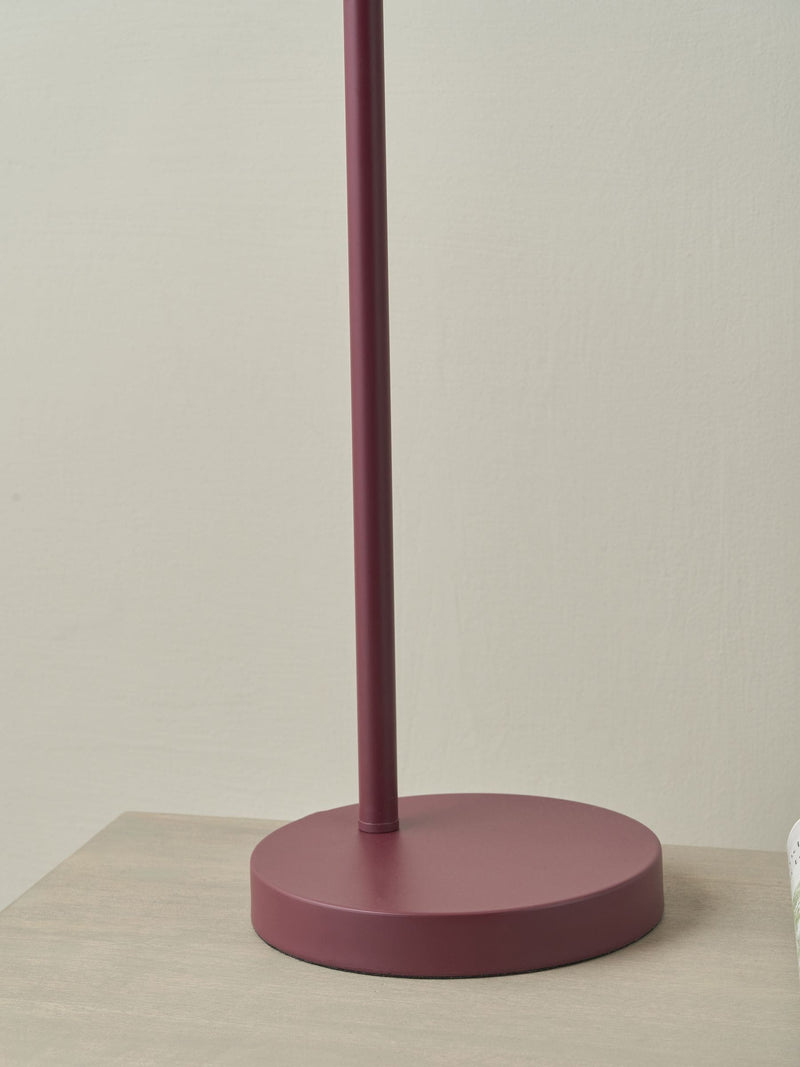 Pacific Mulberry Finn metal cloche table lamp (British brand)