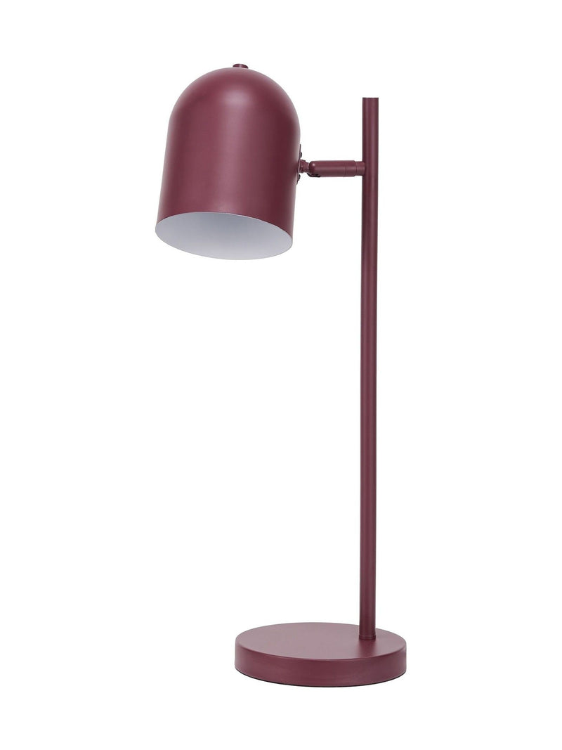 Pacific Mulberry Finn metal cloche table lamp (British brand)