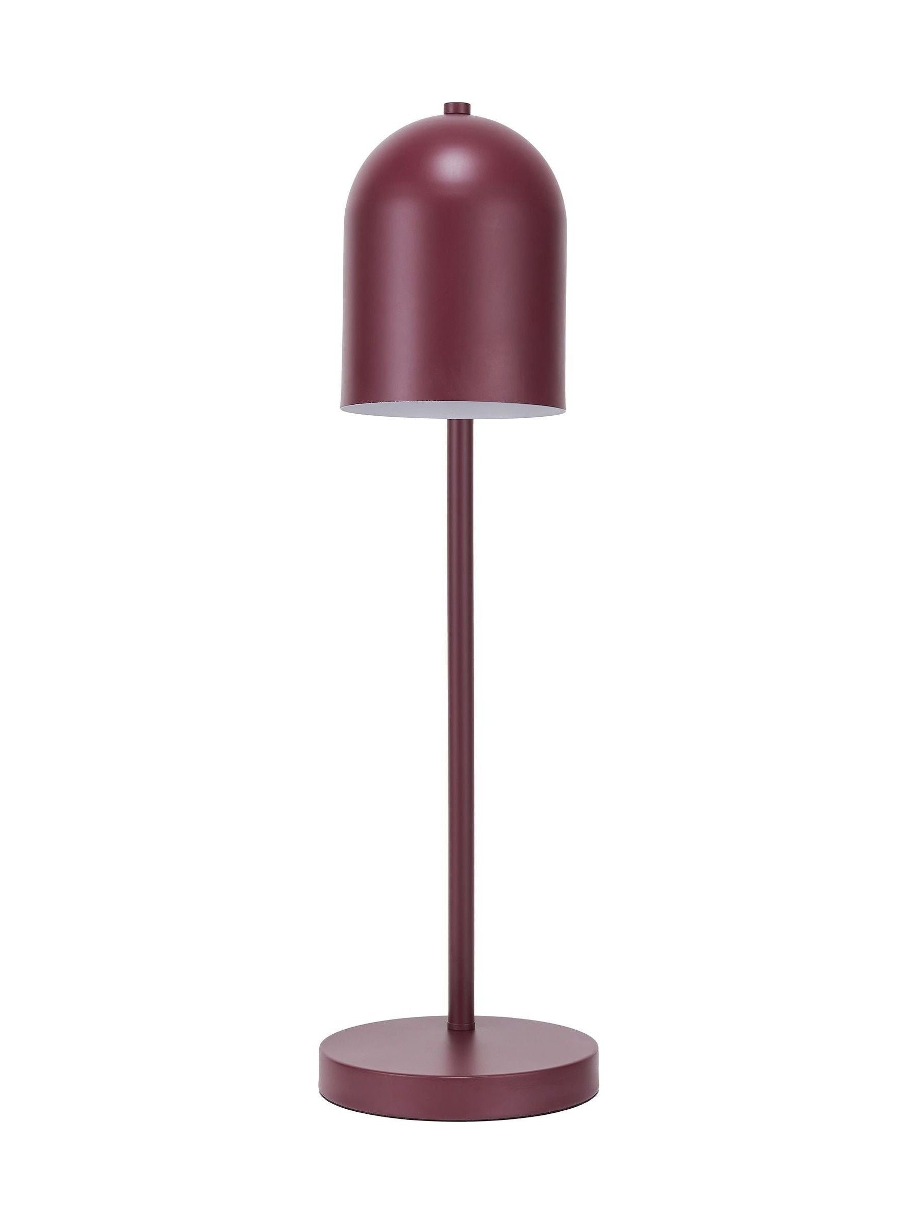 Pacific Mulberry Finn metal cloche table lamp (British brand)