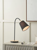 Pacific Black Juna table lamp 50cm (British brand)