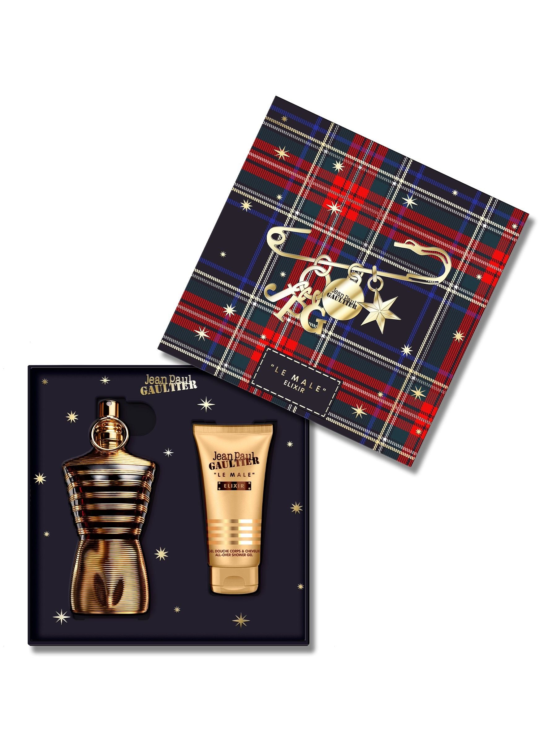 Jean Paul Gaultier Le Male Elixir 125ml gift set - British product