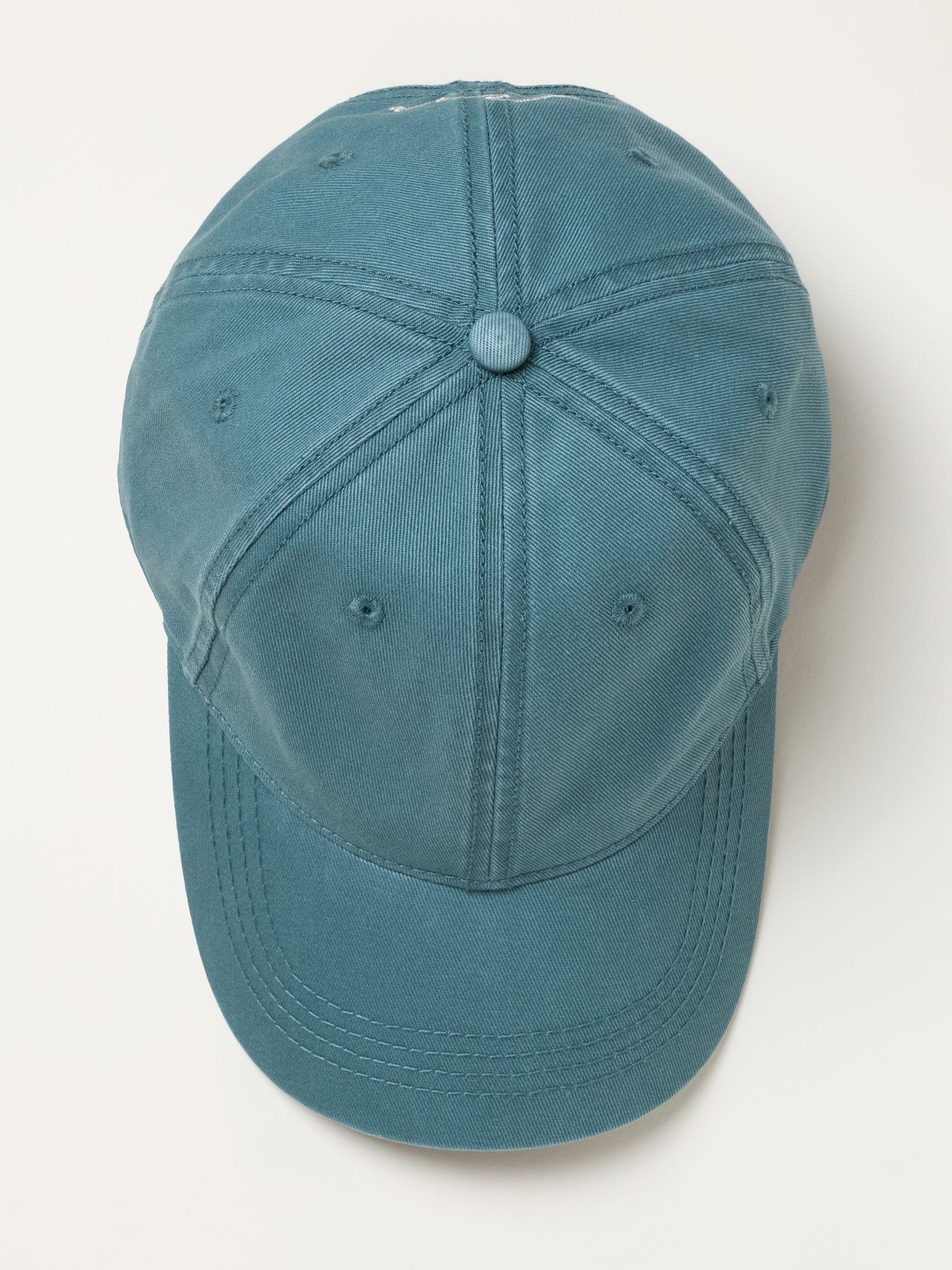 FatFace teal blue wave embroidered cap (British brand)