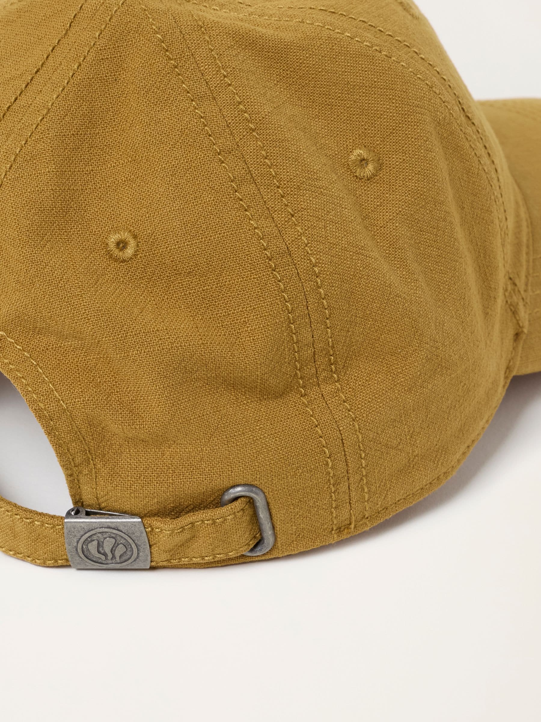 FatFace mustard yellow textured cap (British brand)