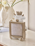White Hamish The Highland Cow Photo Frame