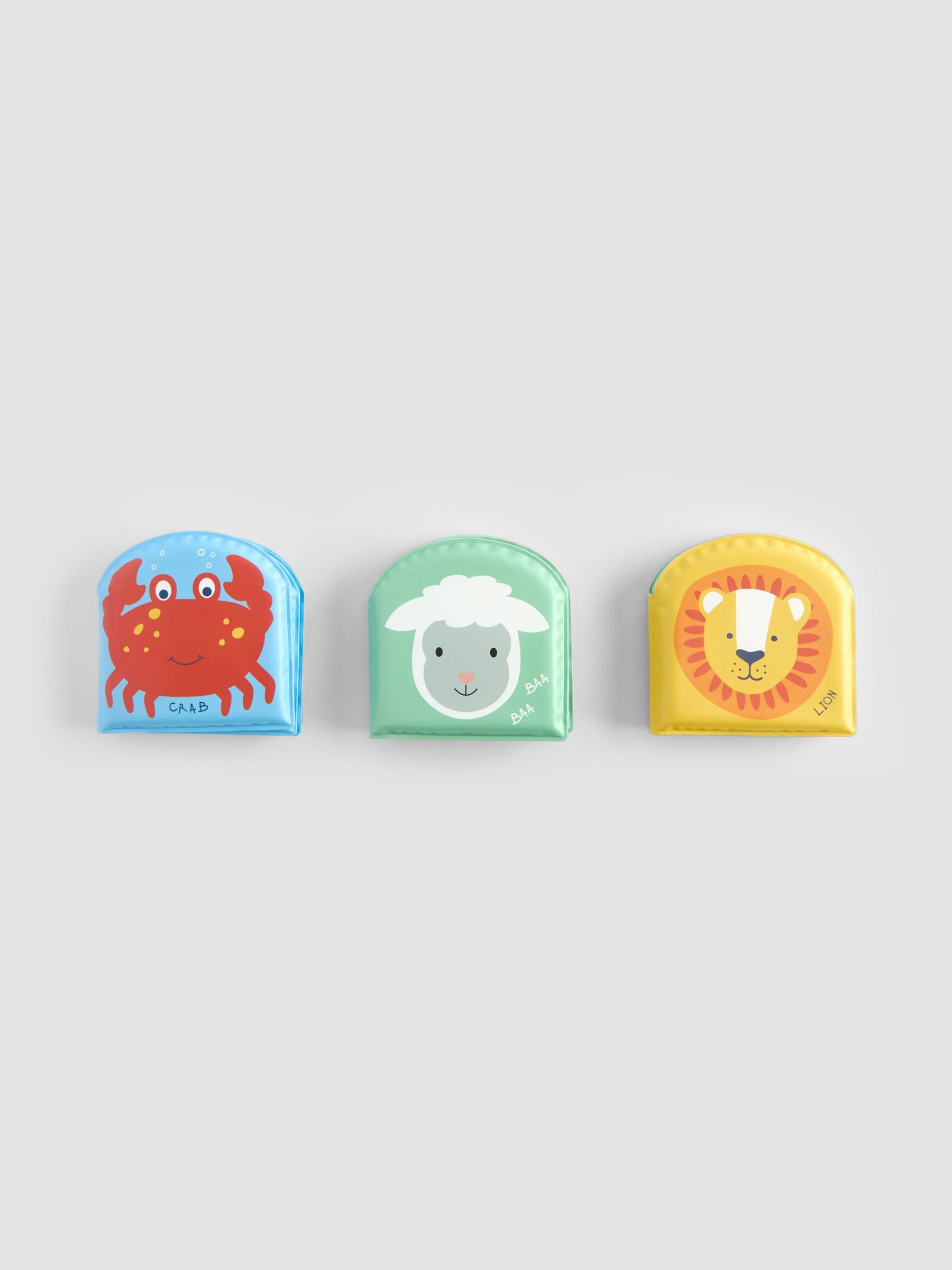 JoJo Maman Bébé baby bath books set of 3 - British product