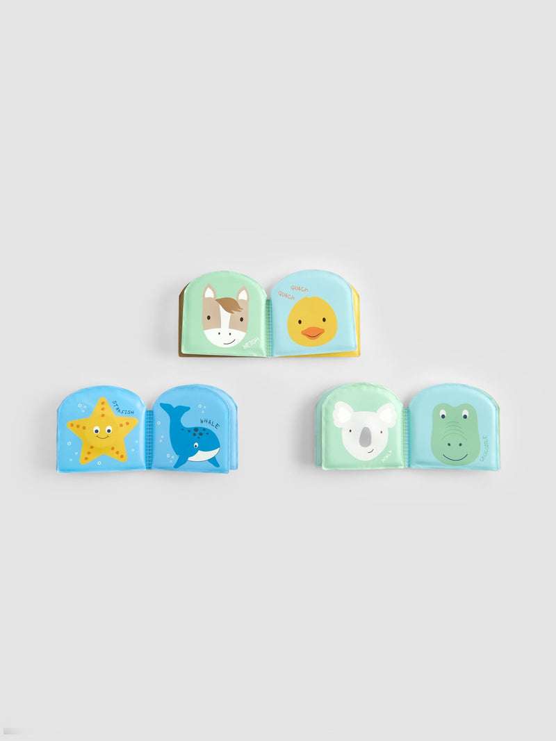 JoJo Maman Bébé baby bath books set of 3 - British product