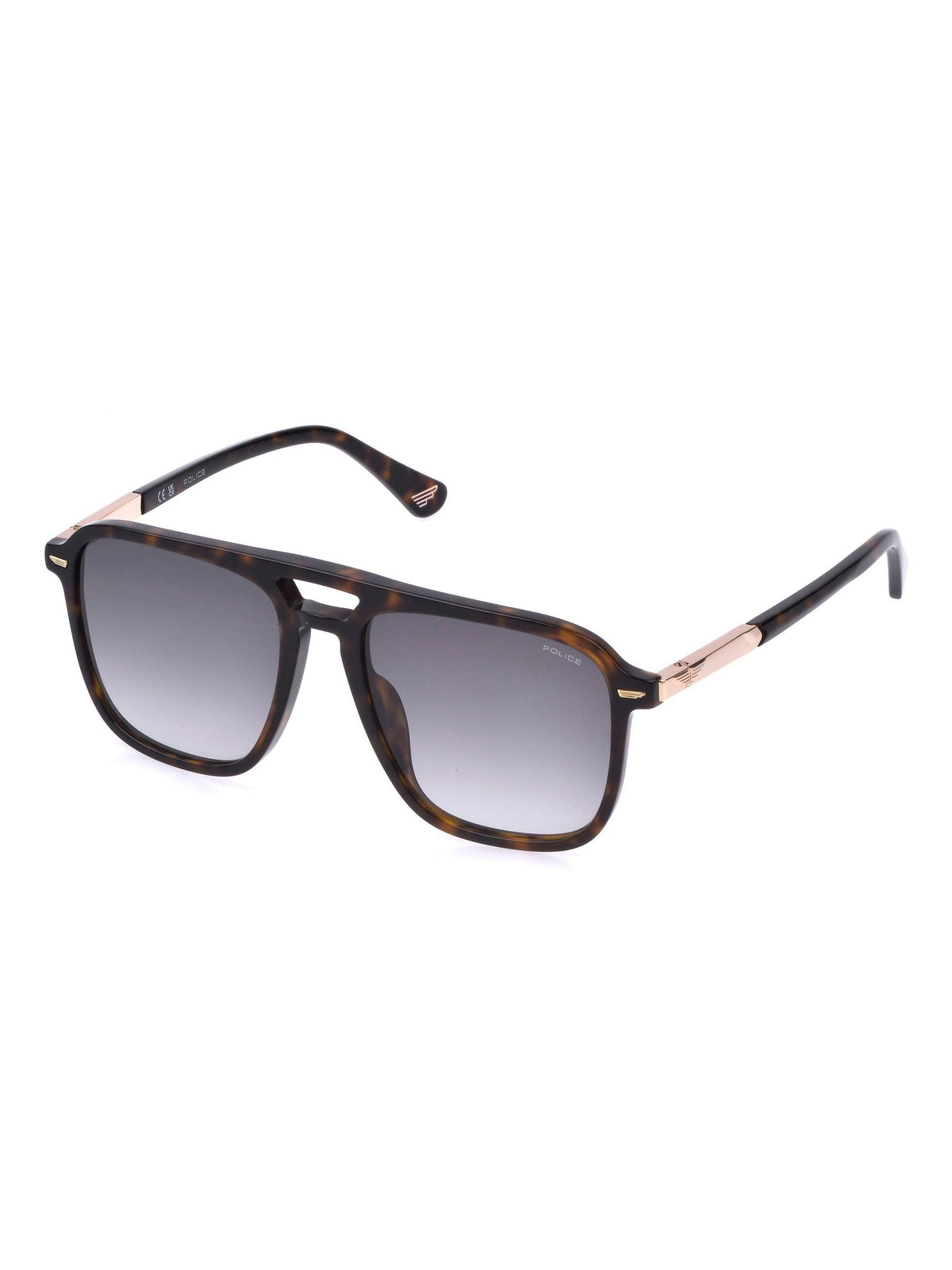 Police brown Italian designer sunglasses acetate - British product