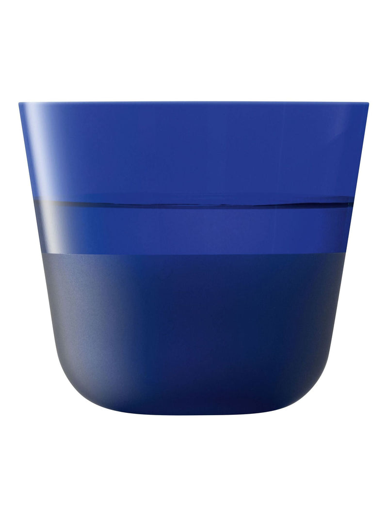 LSA International cobalt blue arc contrast tumblers set of 2 (British brand)