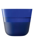 LSA International cobalt blue arc contrast tumblers set of 2 (British brand)
