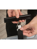 Salter black aluminium luggage scale with digital display - British product
