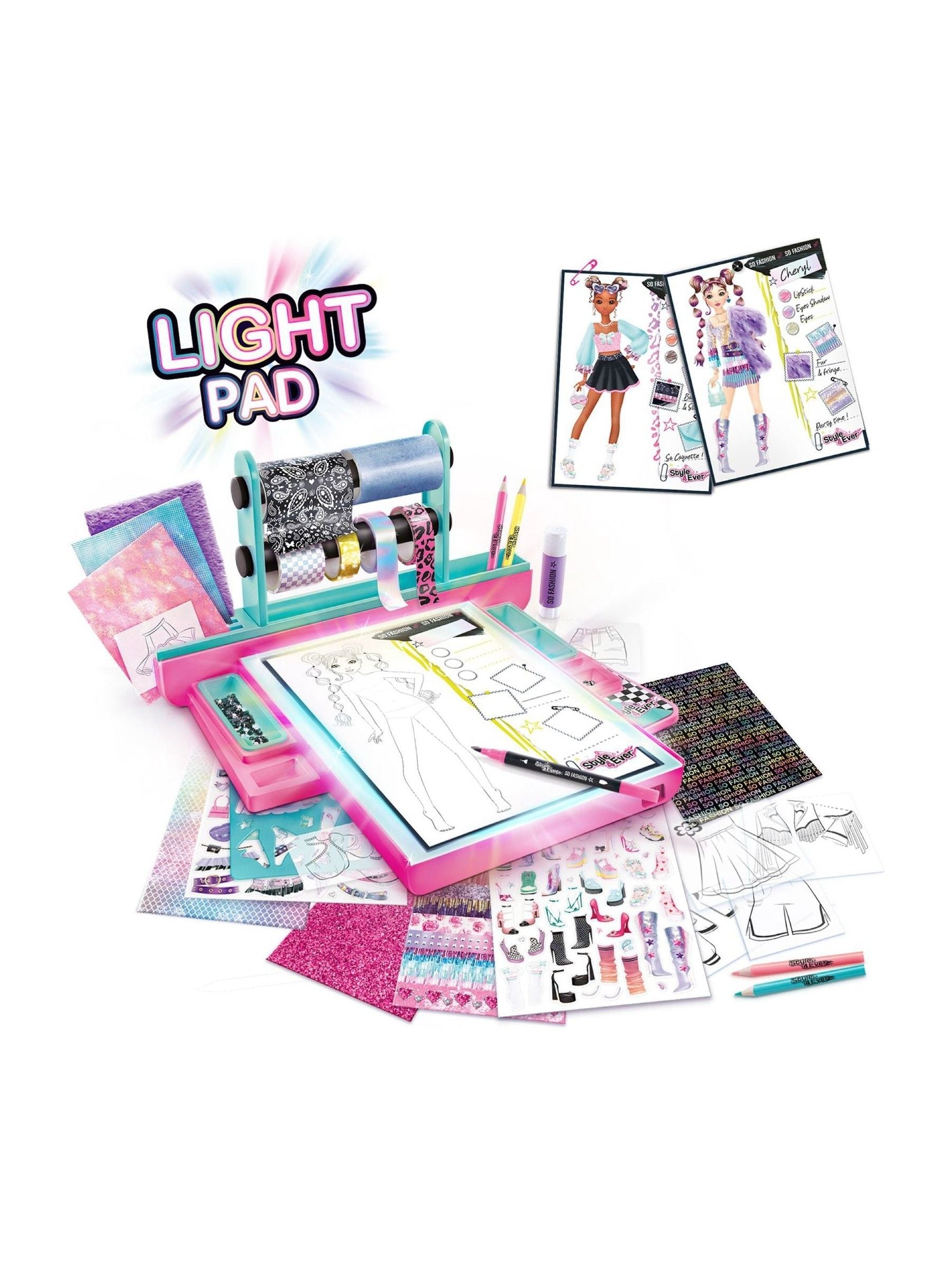 Canal Toys Fashion Designer Light Up Studio Toy - British product