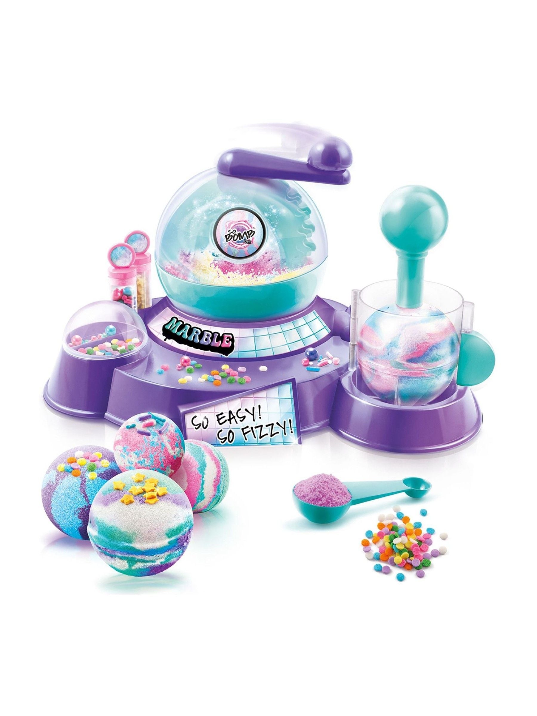 Canal Toys So Bomb bath bomb factory with marble effect, UK version