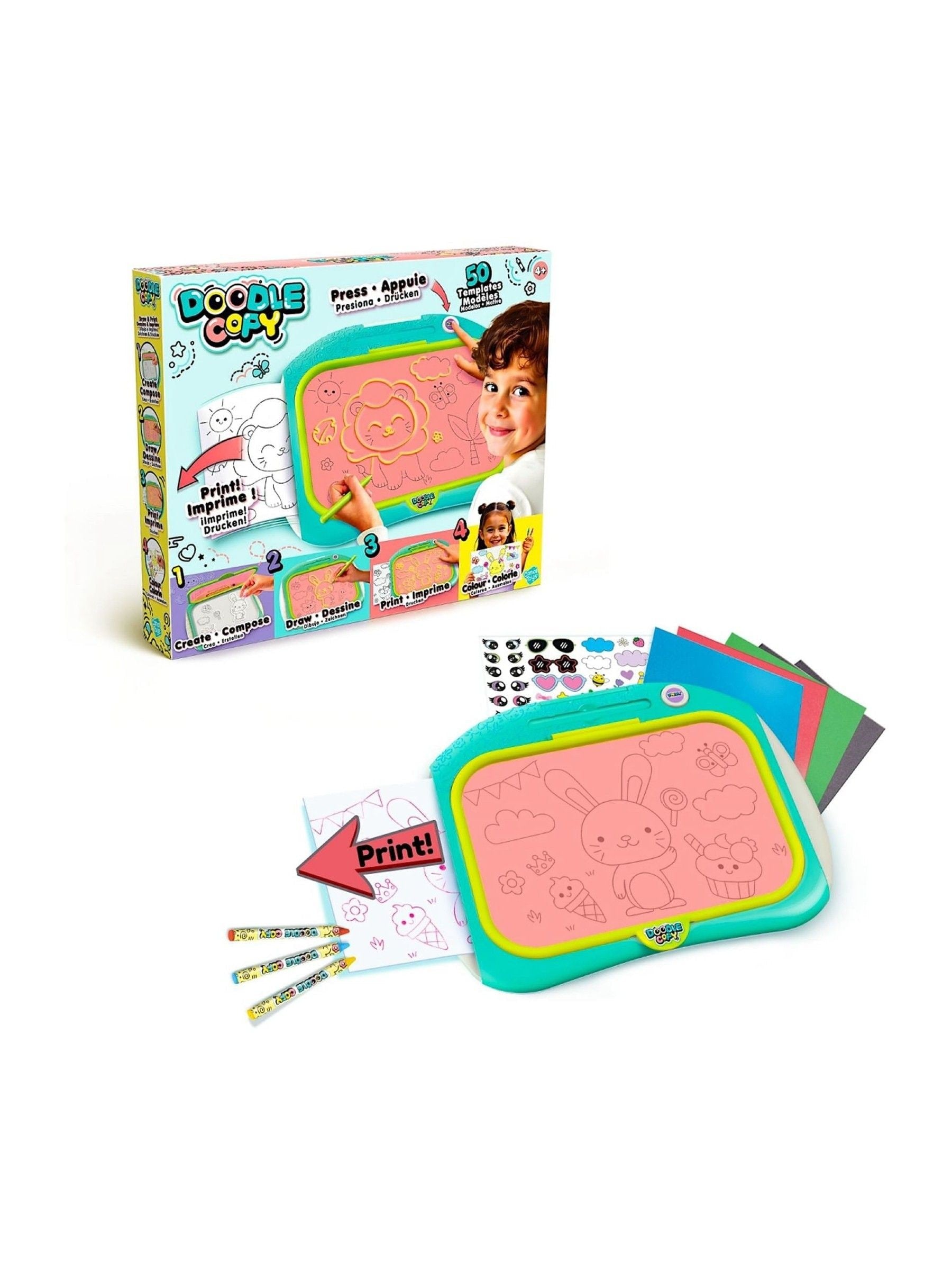 Canal Toys Doodle Copy Draw & Print creative doodle pad, UK version