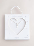 Silver sterling silver key necklace - British product
