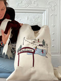 Solesmith Ice Skating Scene Personalised Santa Sack