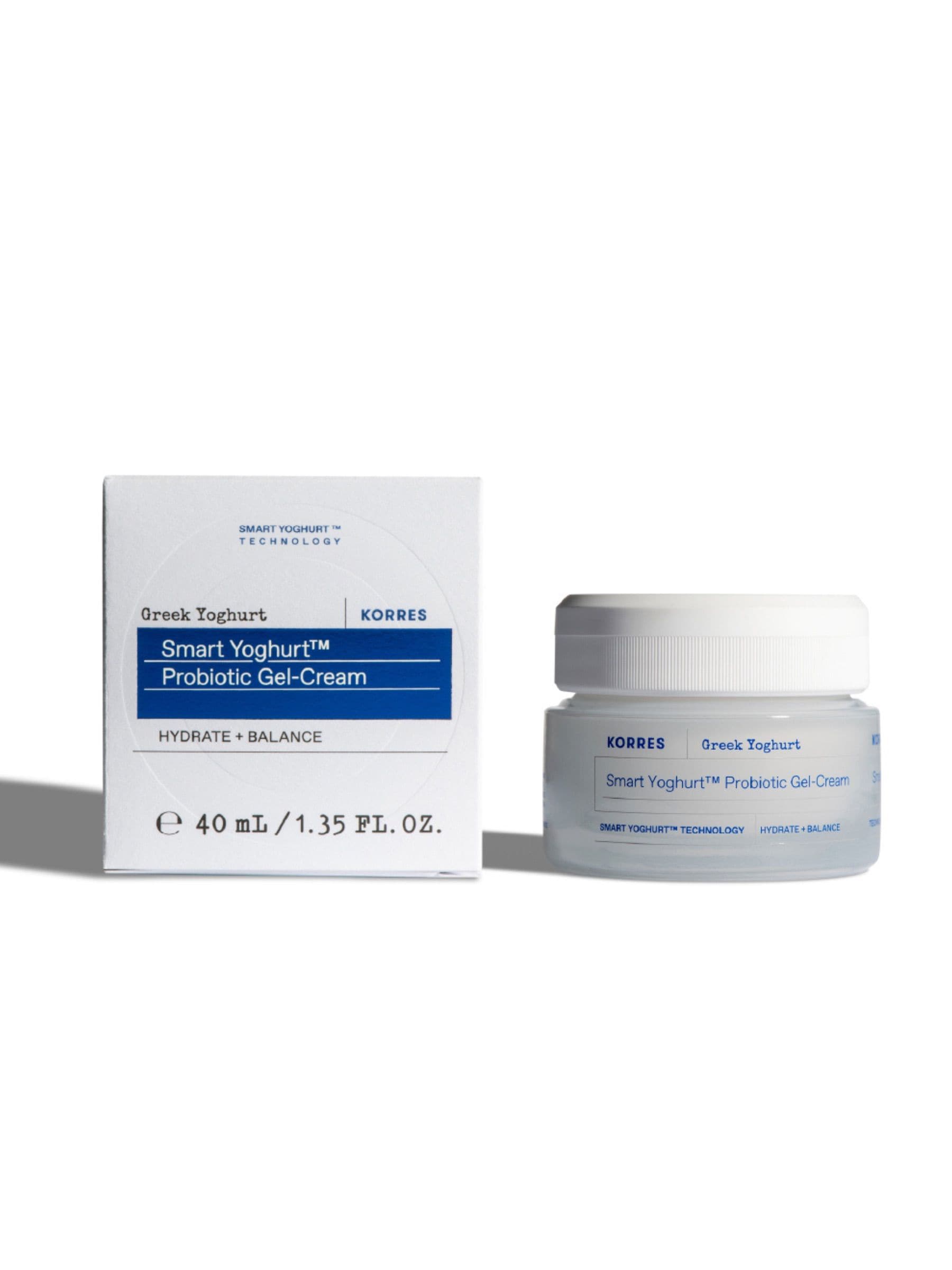 Korres Yoghurt Probiotic Gel Cream Moisturiser 40ml (British brand)